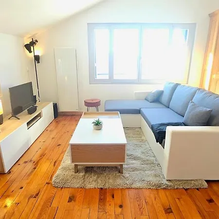 F2 Vue Incroyable Sur Avec Jardin Avec Balneo Et 400m Centre 아파트 제라르메르