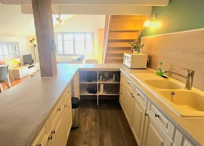 F2 Vue Incroyable Sur Avec Jardin Avec Balneo Et 400m Centre