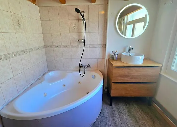 F2 Vue Incroyable Sur Avec Jardin Avec Balneo Et 400m Centre * 제라르메르