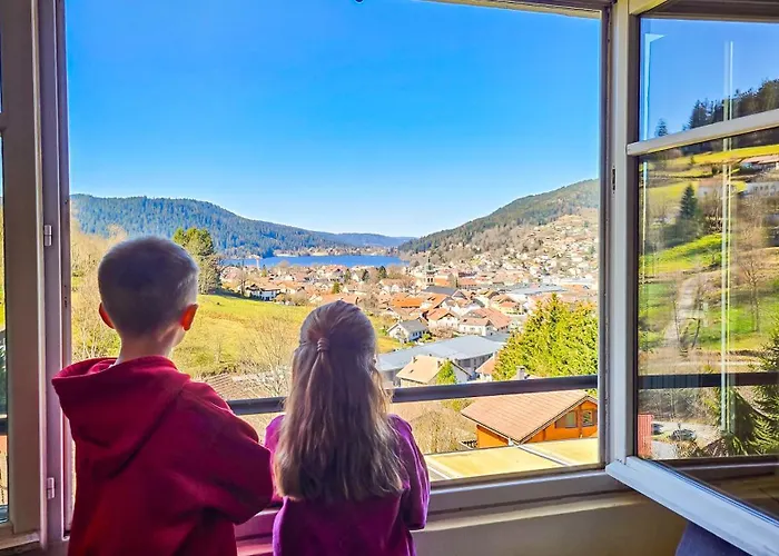 Apartmán F2 Vue Incroyable Sur Avec Jardin Avec Balneo Et 400m Centre *